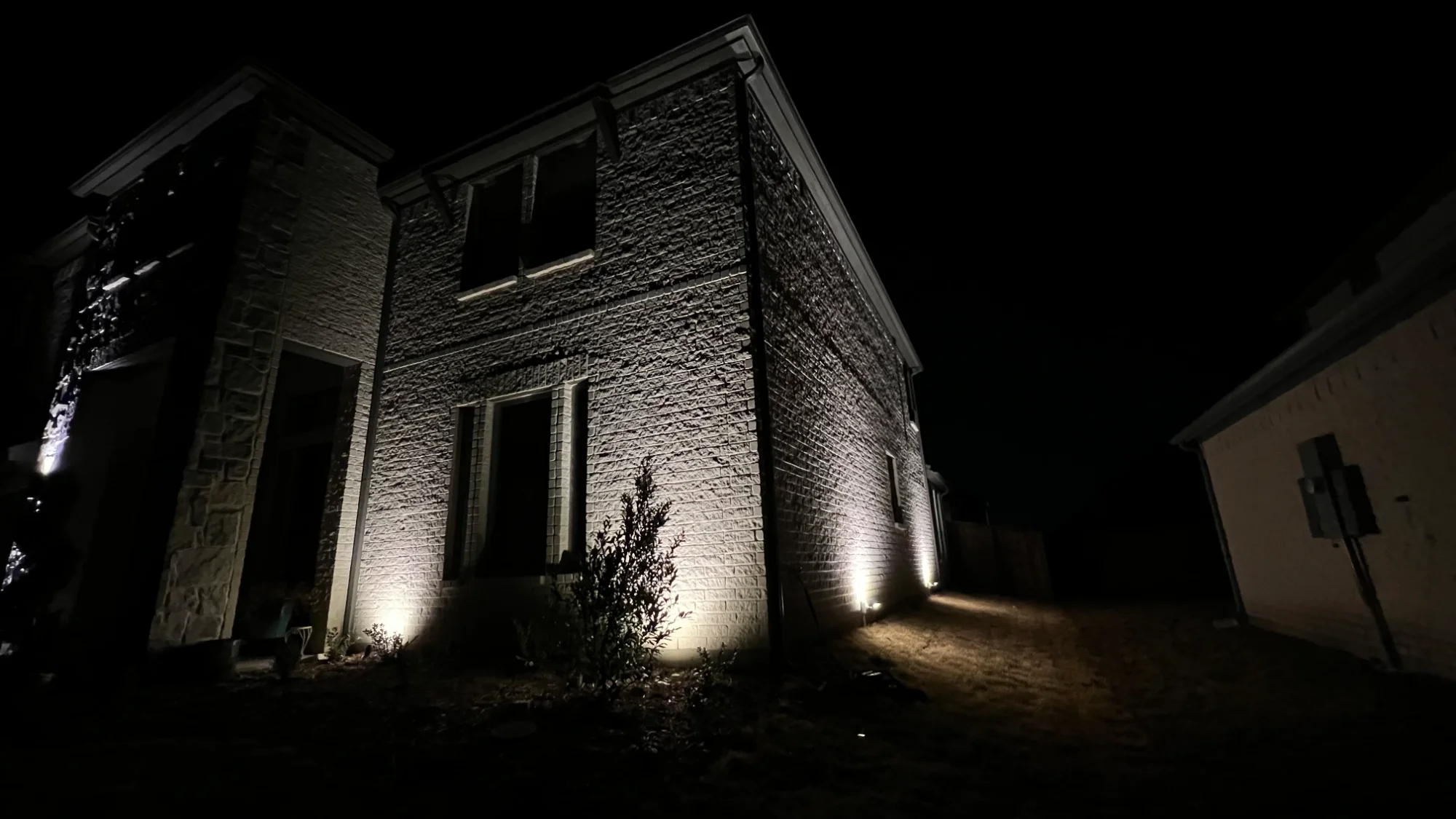 LED landscape lighting Park Cities Texas